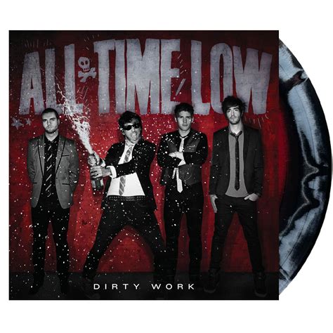 ALL TIME LOW Dirty Work ETR Swirl Vinyl .
